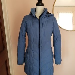 Lands end long puffer